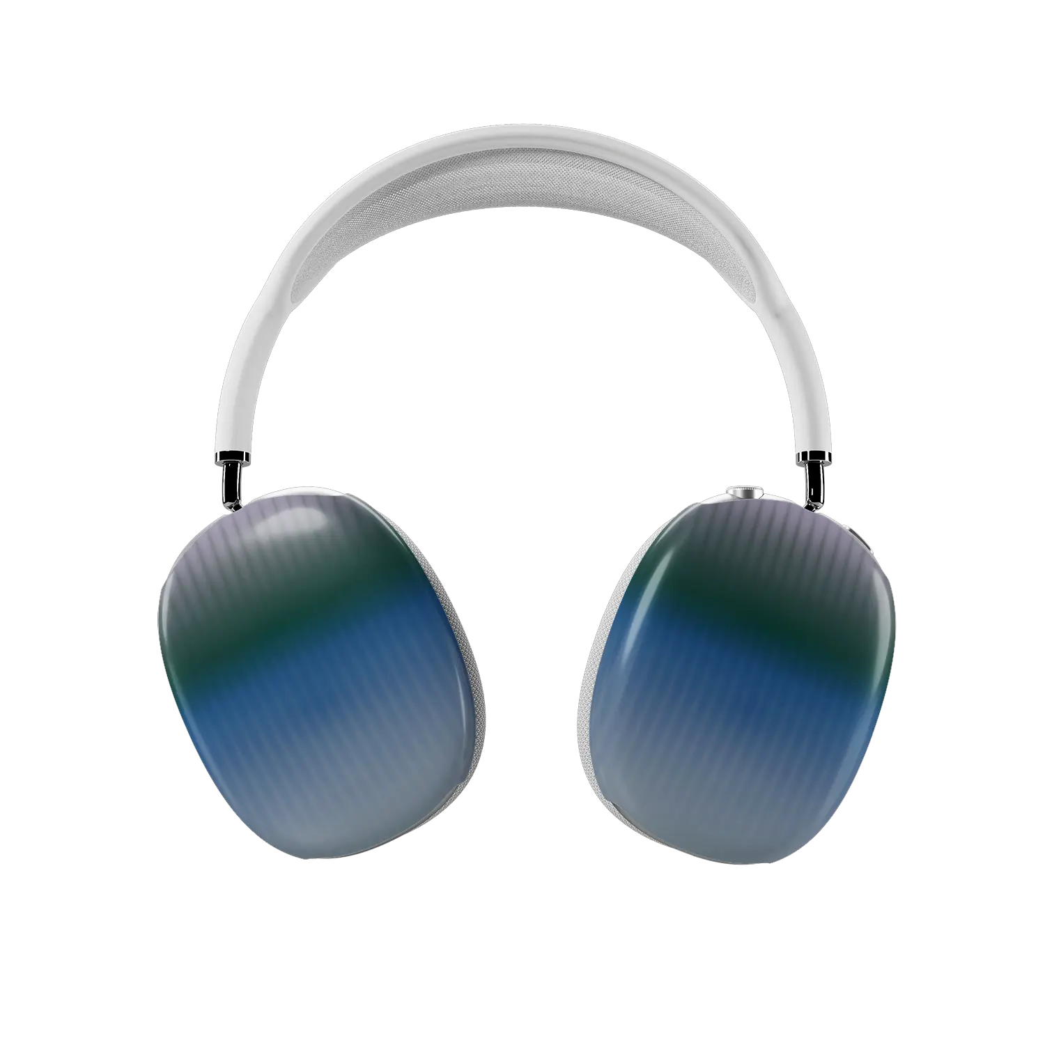 Twilight Cascade | Blue Fluted Glass Gradient Ombre AirPods Max Case
