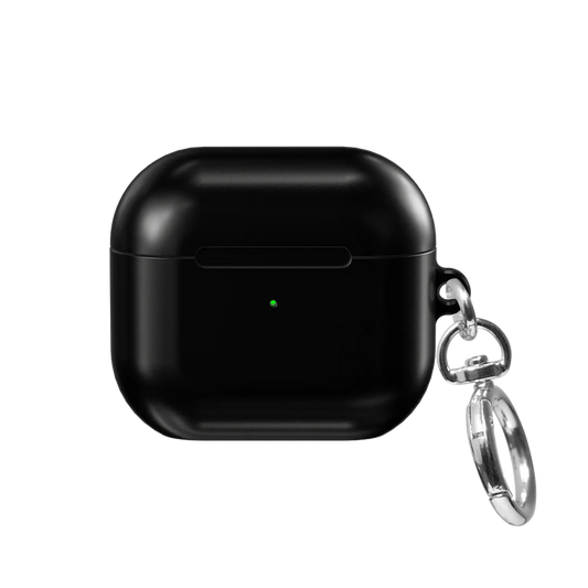 Solid Black | Minimalist Black AirPods Case