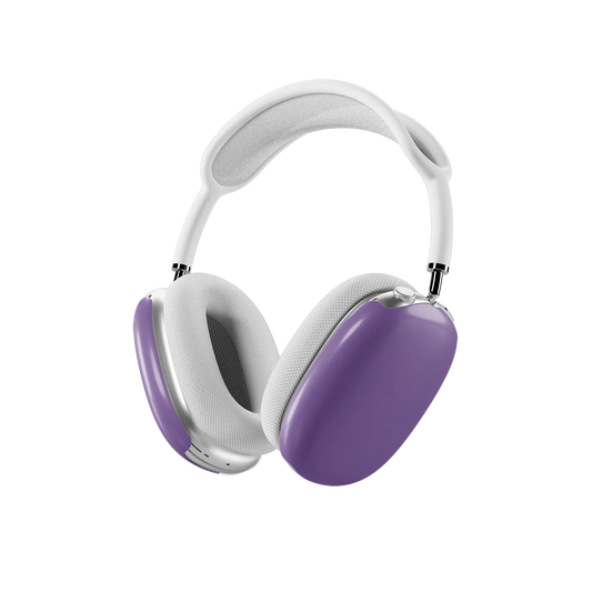 KELAB airpods max cover solid color purple glossy scratch-resistant earcup cover set