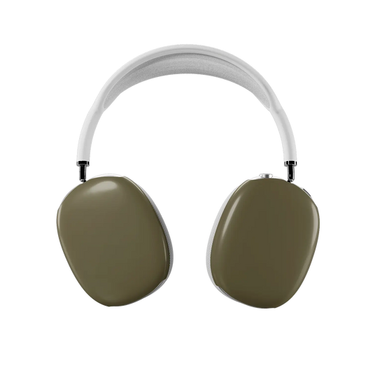 KELAB airpods max cover solid color olive hardshell earcup covers set of two