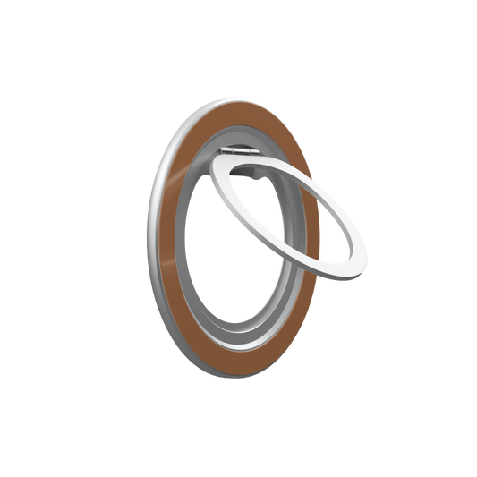 Saddle Note | Solid Brown Chestnut MagSafe Ring Stand