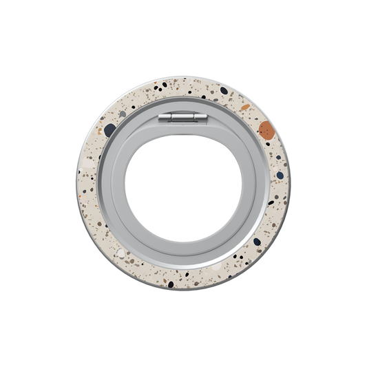 Ivory Haze | Ivory Paint Splatter MagSafe Ring Stand