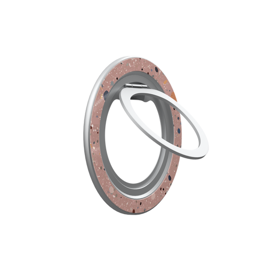 Rose Clay | Pink Paint Splatter MagSafe Ring Stand