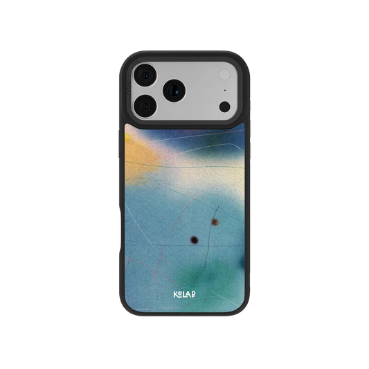 Serenity | Blue Ombre Aura Gradient iPhone Case