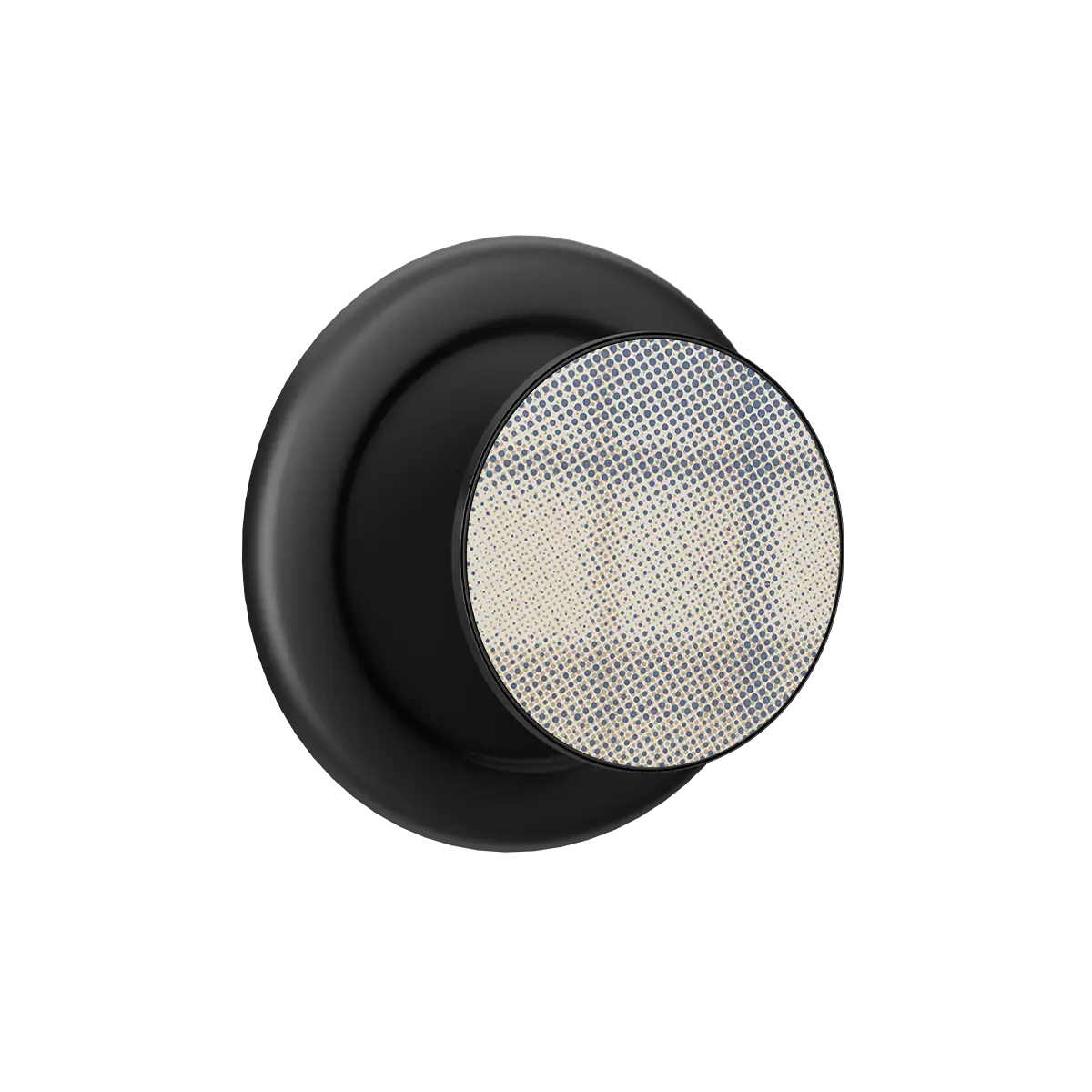 Black MagSafe phone grip with pop grip design and built-in strong magnets.