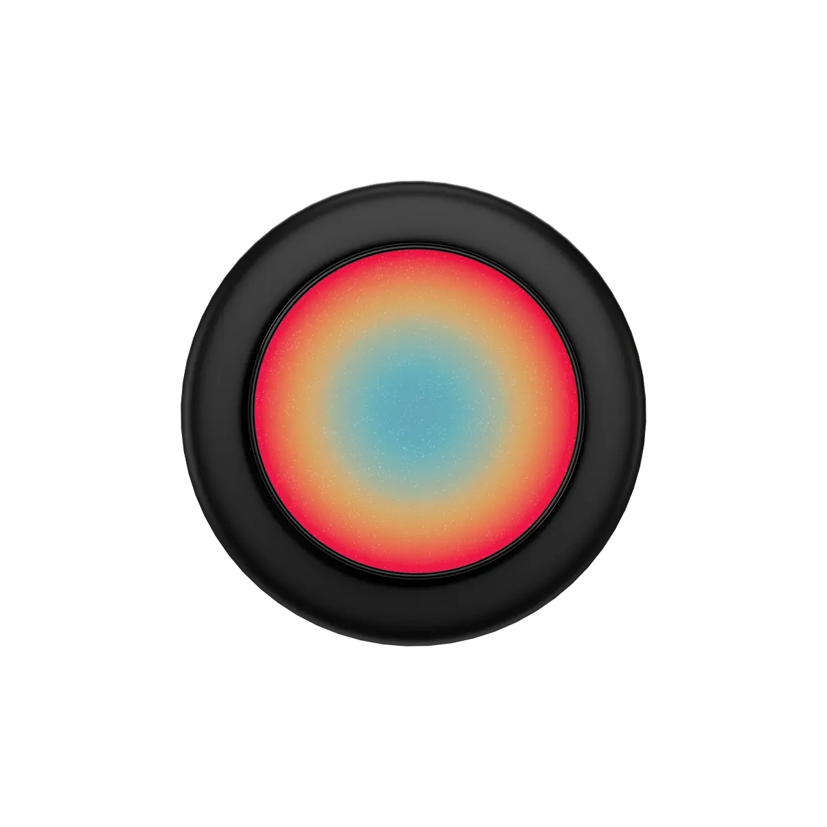 Reverse Sunset Aura MagSafe phone grip with pop grip design and built-in strong magnets in black.