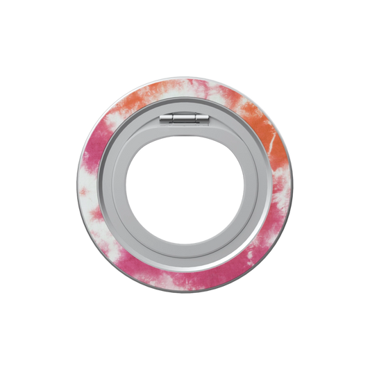 Citrus Blush | Pink-Orange Tie-Dye MagSafe Ring Stand