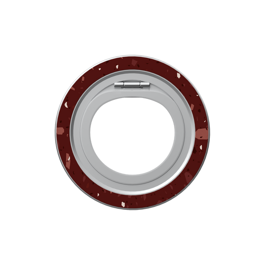 Crushed Merlot | Wine Red Terrazzo MagSafe Ring Stand