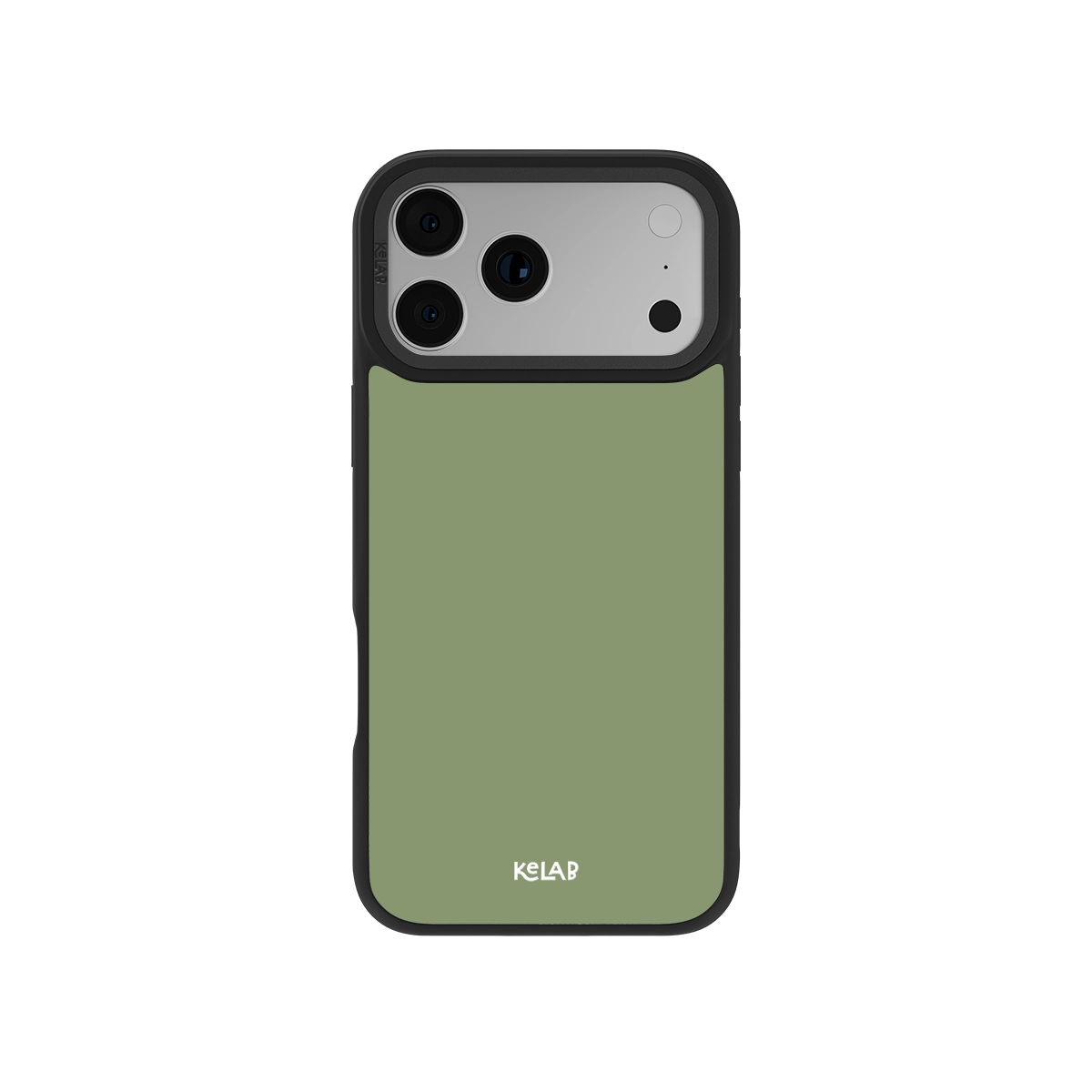 Green Phone Case – Solid Color Minimalist Style | KELAB