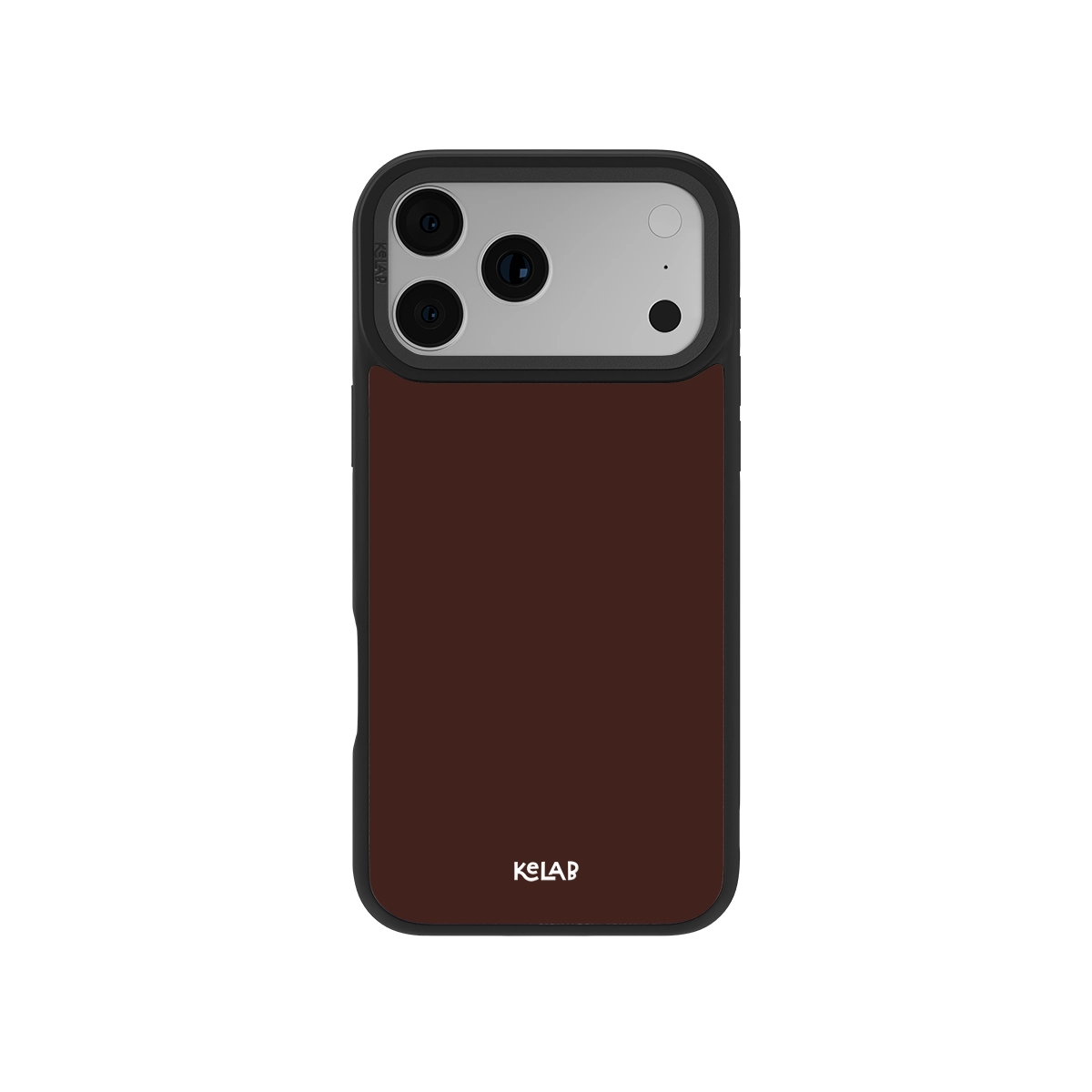 Espresso Brown Phone Case Minimalist Solid Design | KELAB Espresso Brown Phone Case Minimalist Solid Design | KELAB