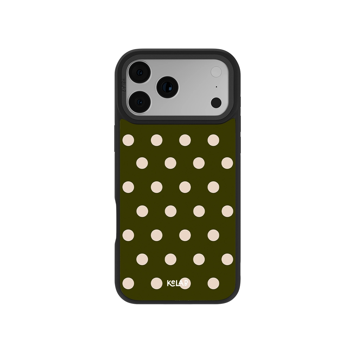 Olive Polka Dot iPhone Case | KELAB Olive Polka Dot iPhone Case | KELAB