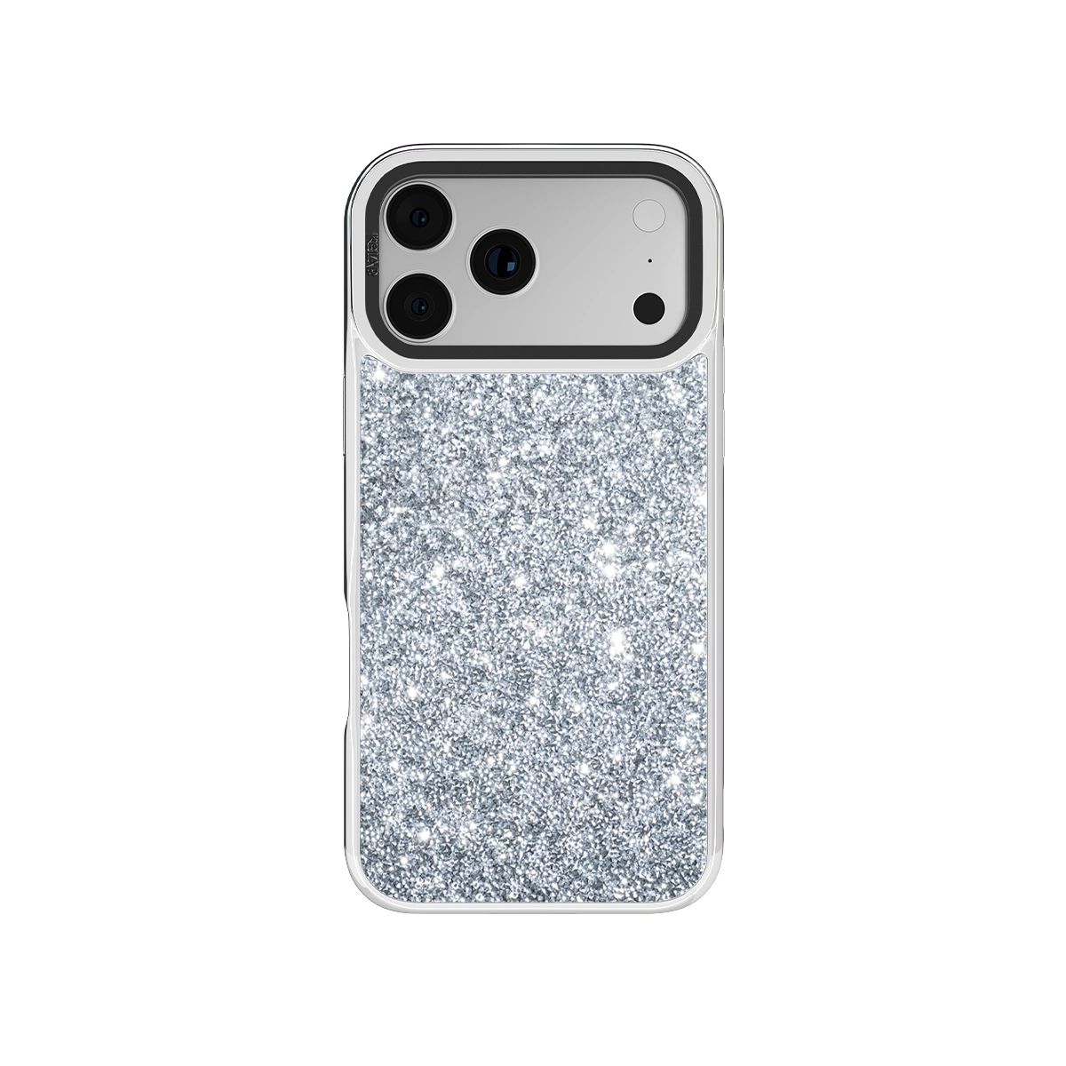 Chromatic Dust | Silver Dimond iPhone Case