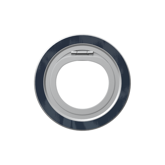Acid Flora | Dark Blue Floral MagSafe Ring Stand