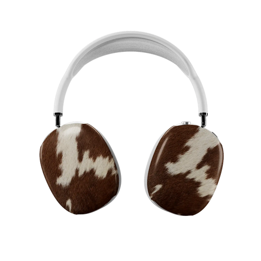 Rodeo Drive | Brown Cow Print AirPods Max Case