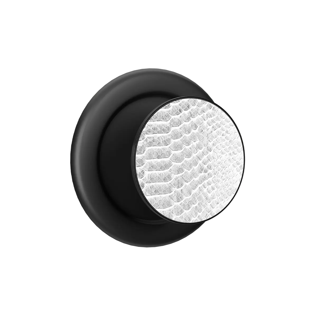 Black PopSockets phone holder with a textured surface featuring a magsafe grip