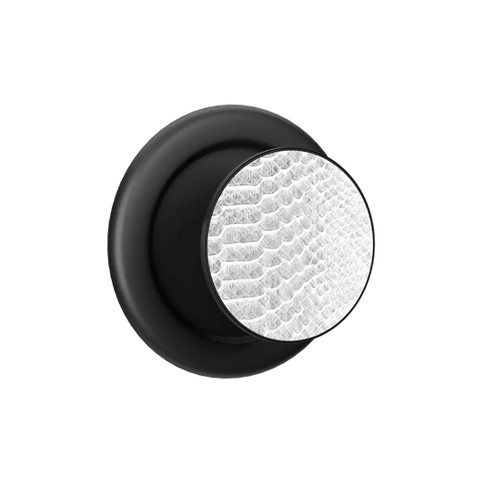 Black PopSockets phone holder with a textured surface featuring a magsafe grip