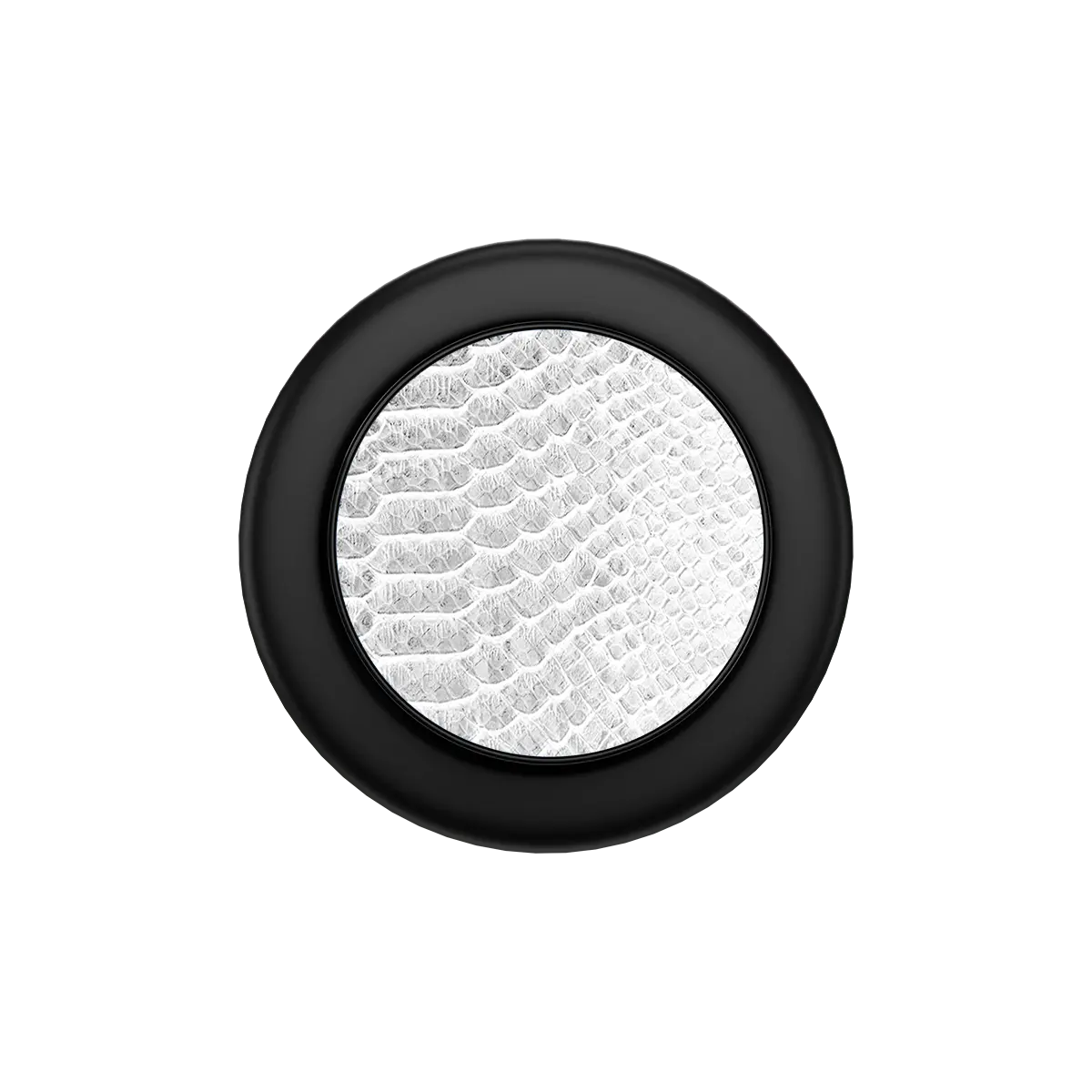 Black PopSockets phone holder with a magsafe grip and textured surface for secure attachment