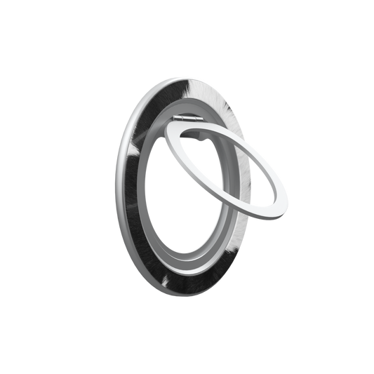 Cow Bell | Black & White Cow Print MagSafe Ring Stand
