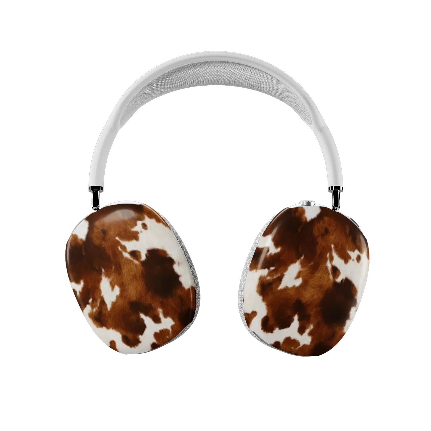 Mahogany Cow Print AirPods Max Cover - Western | KELAB