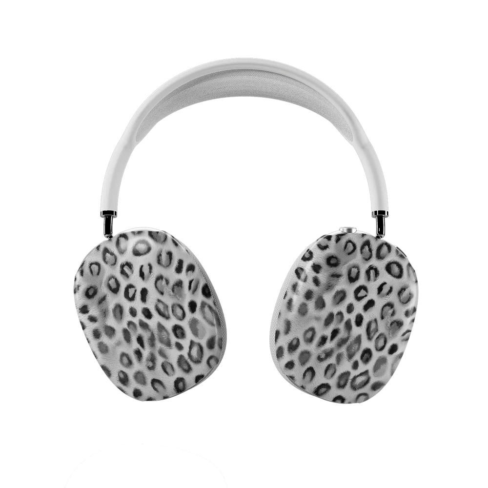 Platinum Predator | Black & White Cheetah AirPods Max Case