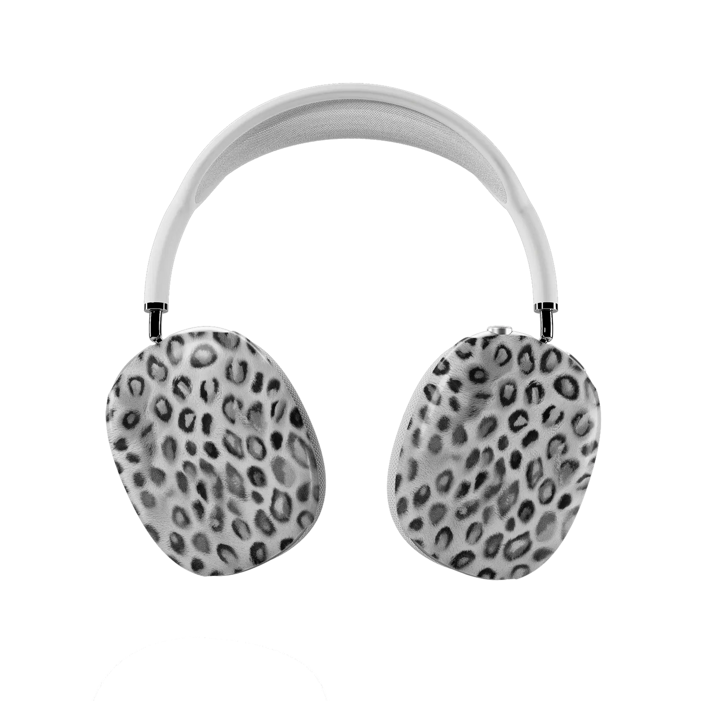 Platinum Predator | Black & White Cheetah AirPods Max Case