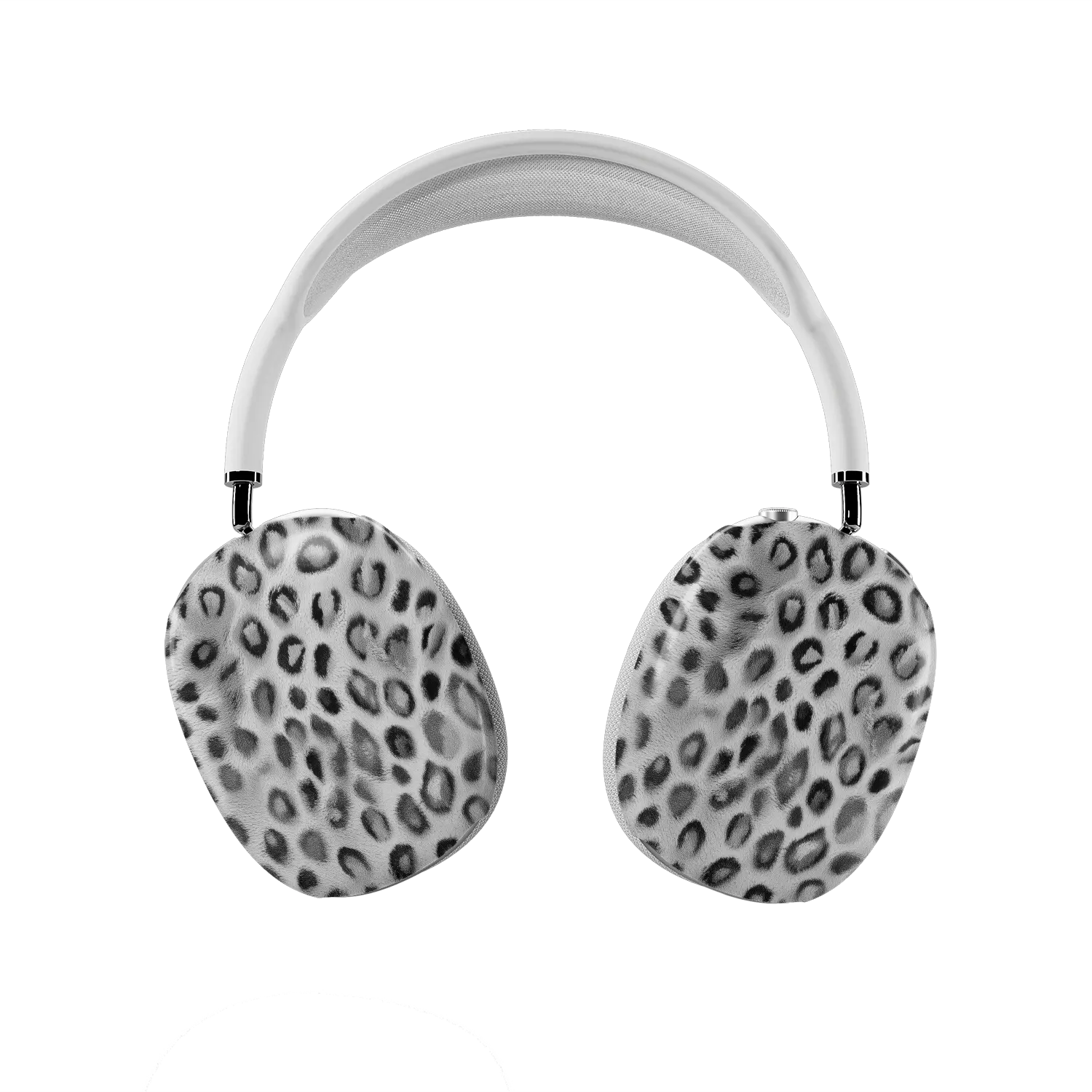 Platinum Predator | Black & White Cheetah AirPods Max Case