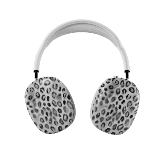 Platinum Predator | Black & White Cheetah AirPods Max Case