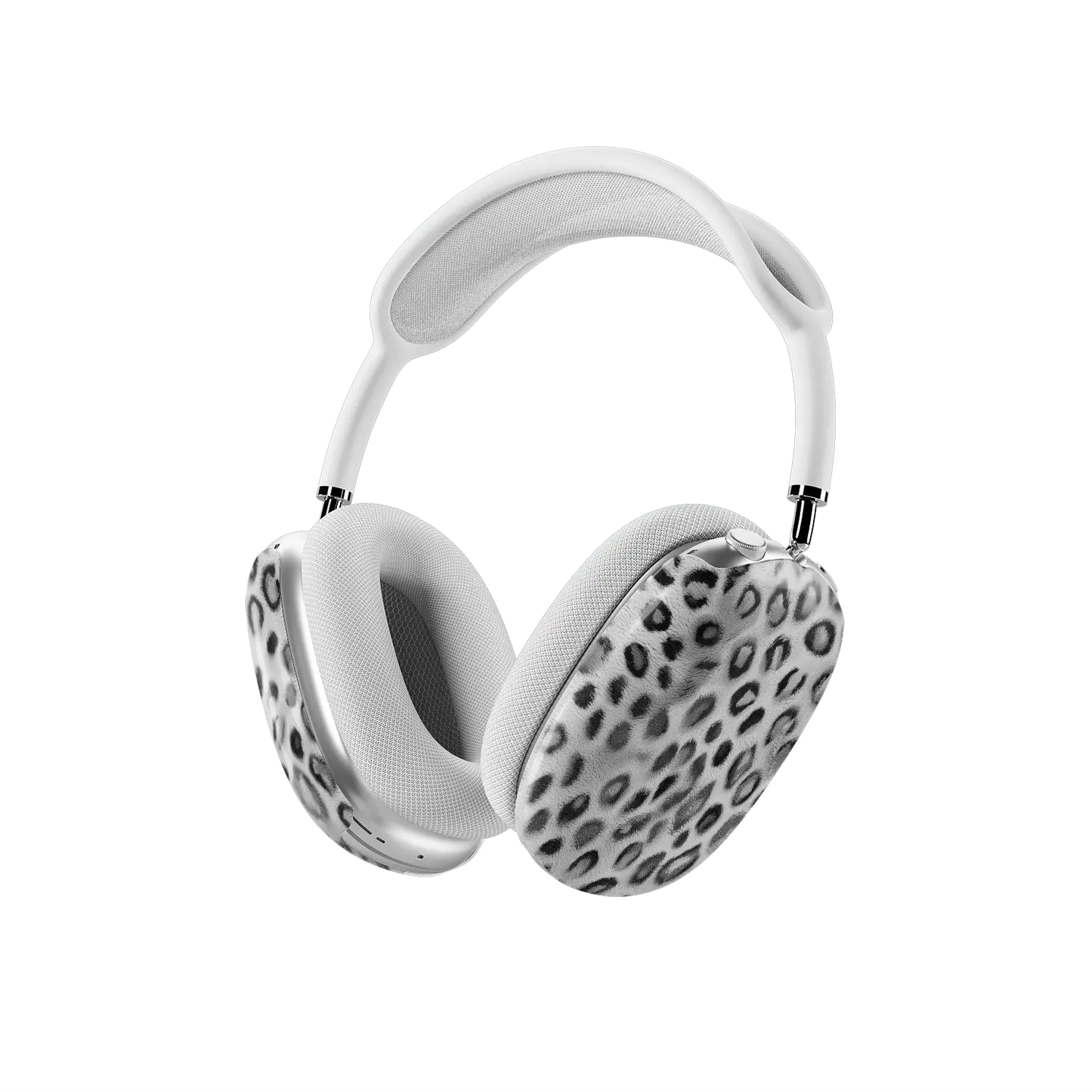 Platinum Predator | Black & White Cheetah AirPods Max Case