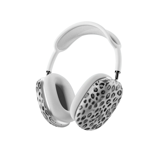 Platinum Predator | Black & White Cheetah AirPods Max Case