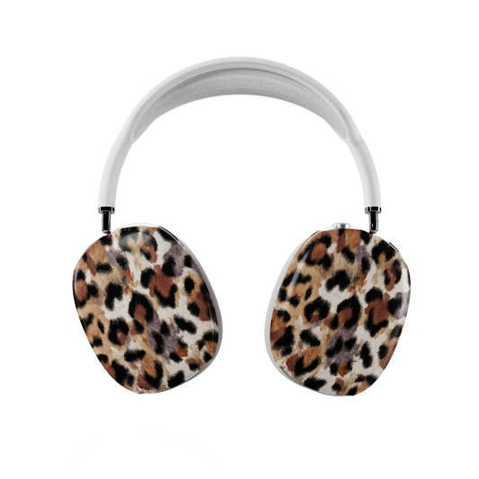 Sahara Plush | Tan Cheetah Print AirPods Max Case