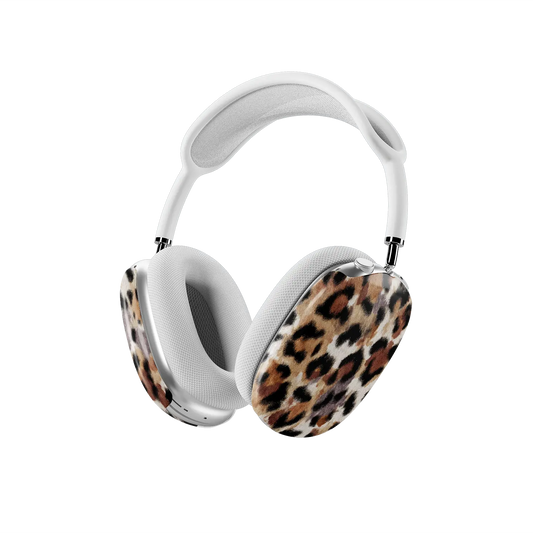 Sahara Plush | Tan Cheetah Print AirPods Max Case