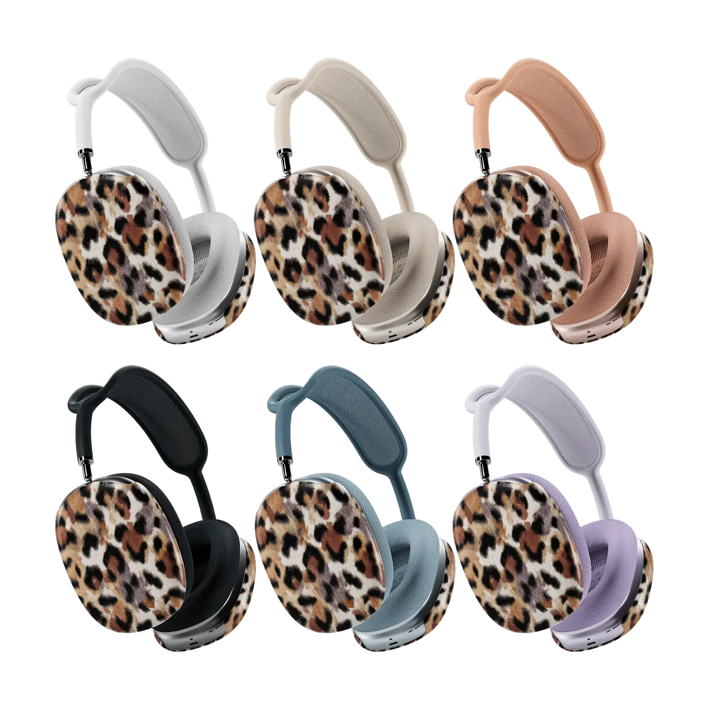 Sahara Plush | Tan Cheetah Print AirPods Max Case