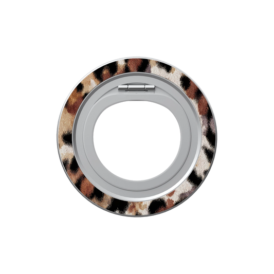 Sahara Plush | Tan Cheetah Print MagSafe Ring Stand