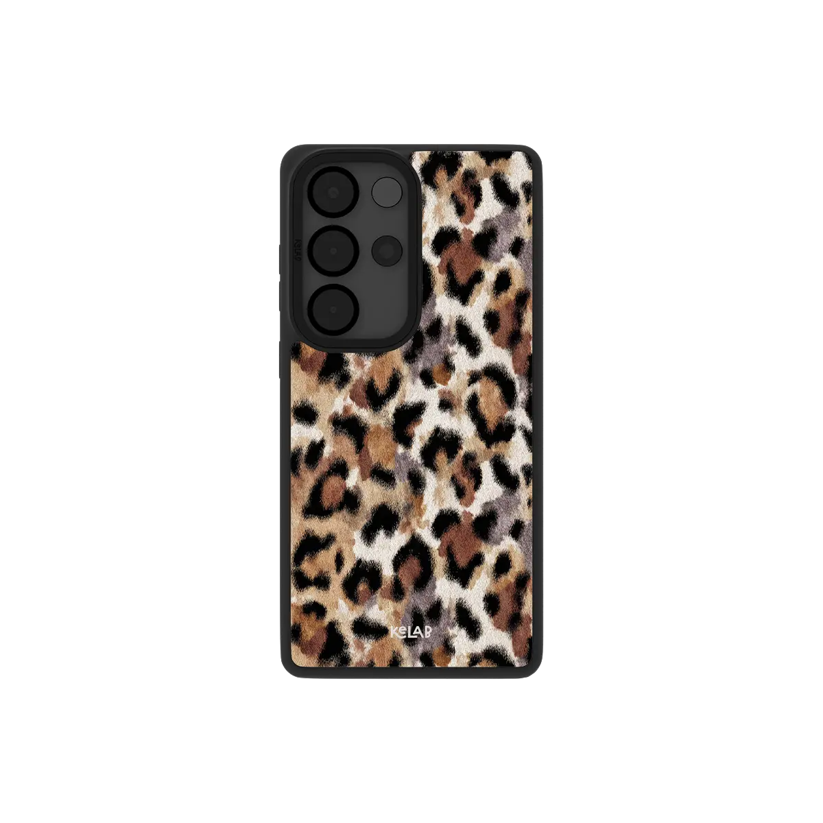 Leopard print Samsung Galaxy phone case made of TPU material with a classic style for Galaxy S26 models
