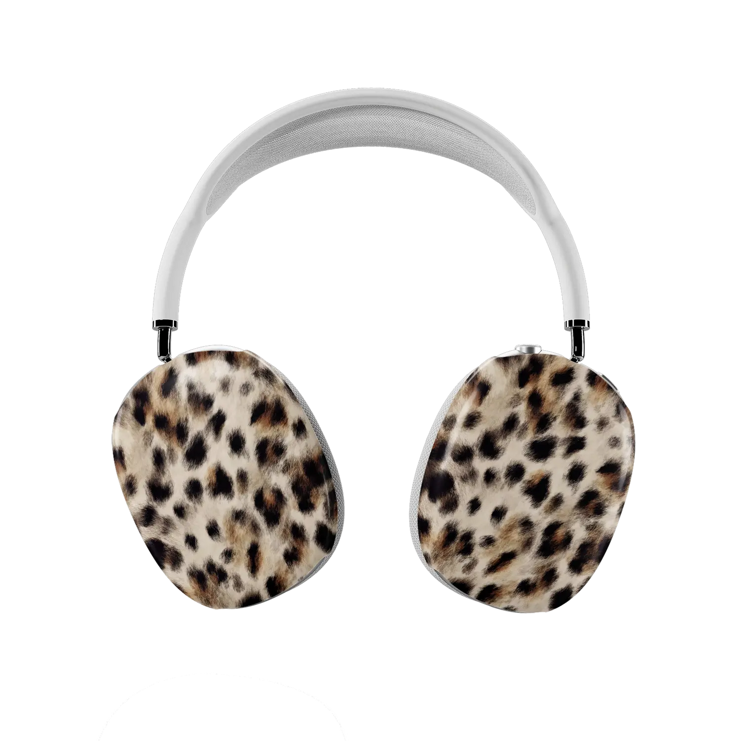 Arctic Aristocrat | Light Brown Cheetah AirPods Max Case