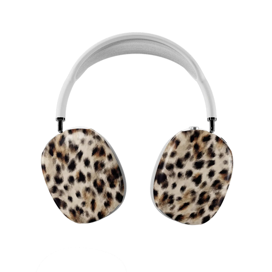 Arctic Aristocrat | Light Brown Cheetah AirPods Max Case