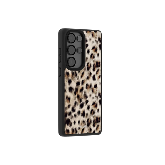 Classic Samsung Galaxy phone case in a leopard print pattern with a durable TPU material