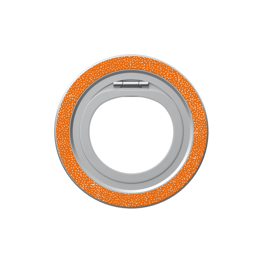 Tangerina | Electric Orange Textured MagSafe Ring Stand