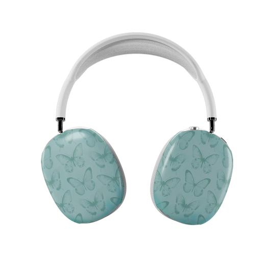 Spearmint Flutter | Teal Butterfly AirPods Max Case