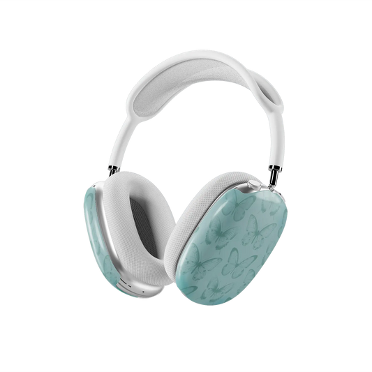 Spearmint Flutter | Teal Butterfly AirPods Max Case