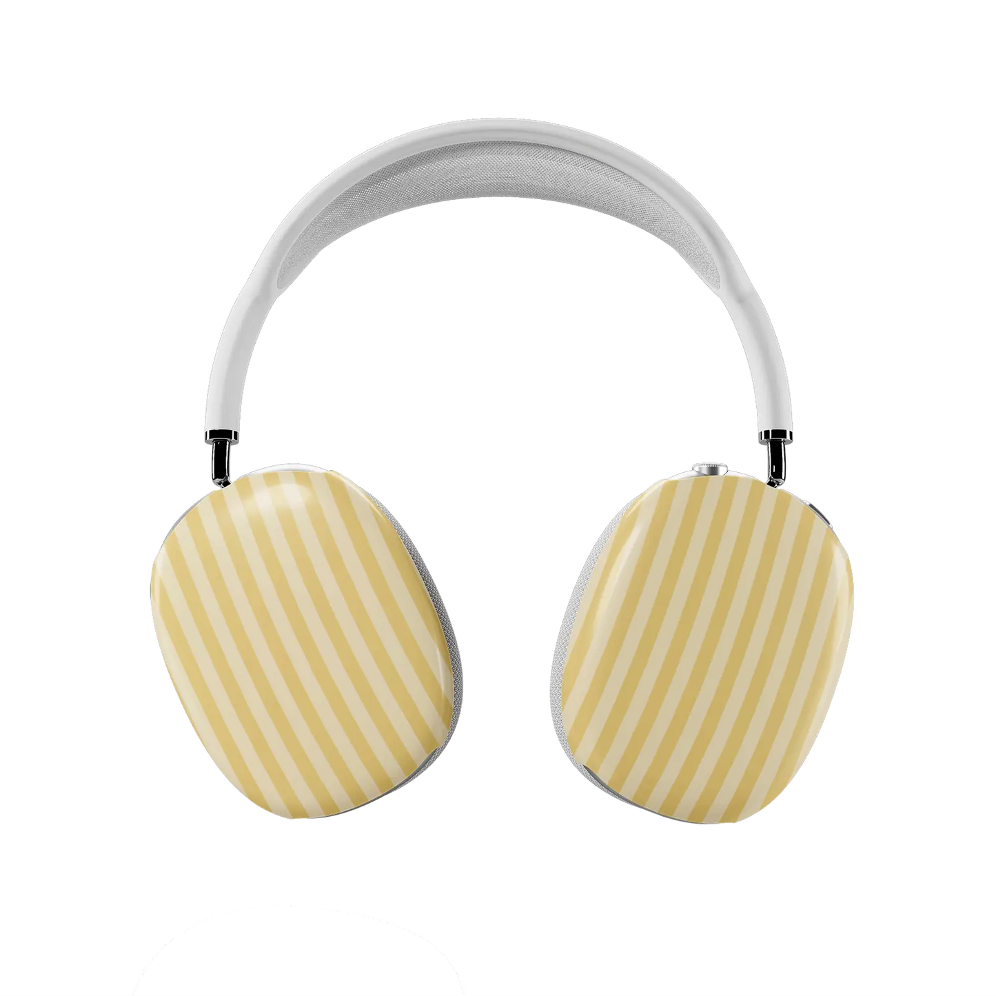 Buttercream | Yellow Vertical Stripe AirPods Max Case