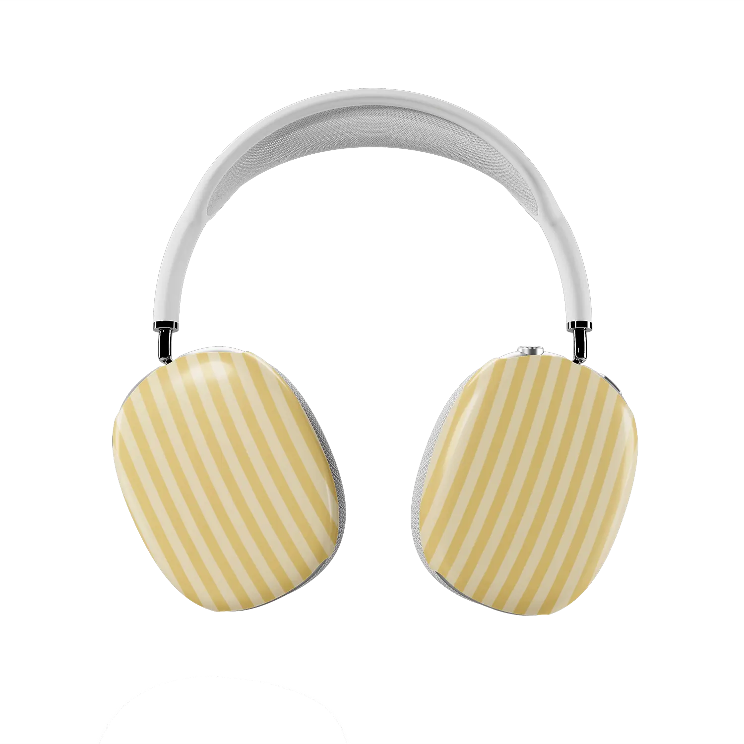 Buttercream | Yellow Vertical Stripe AirPods Max Case