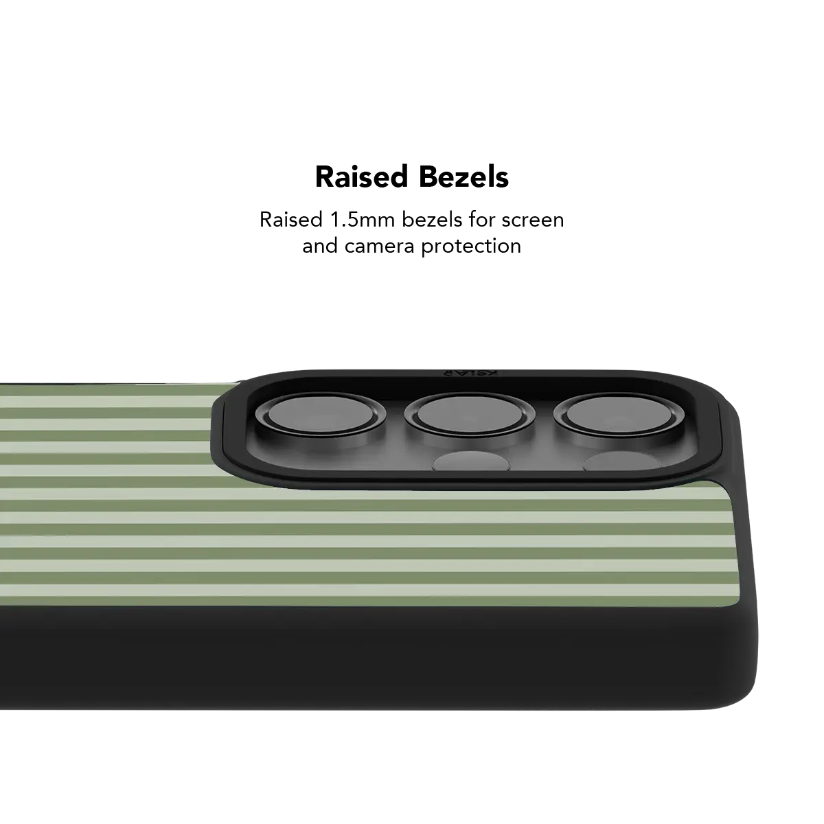 Fernway | Pastel Green Vertical Stripe Samsung Case