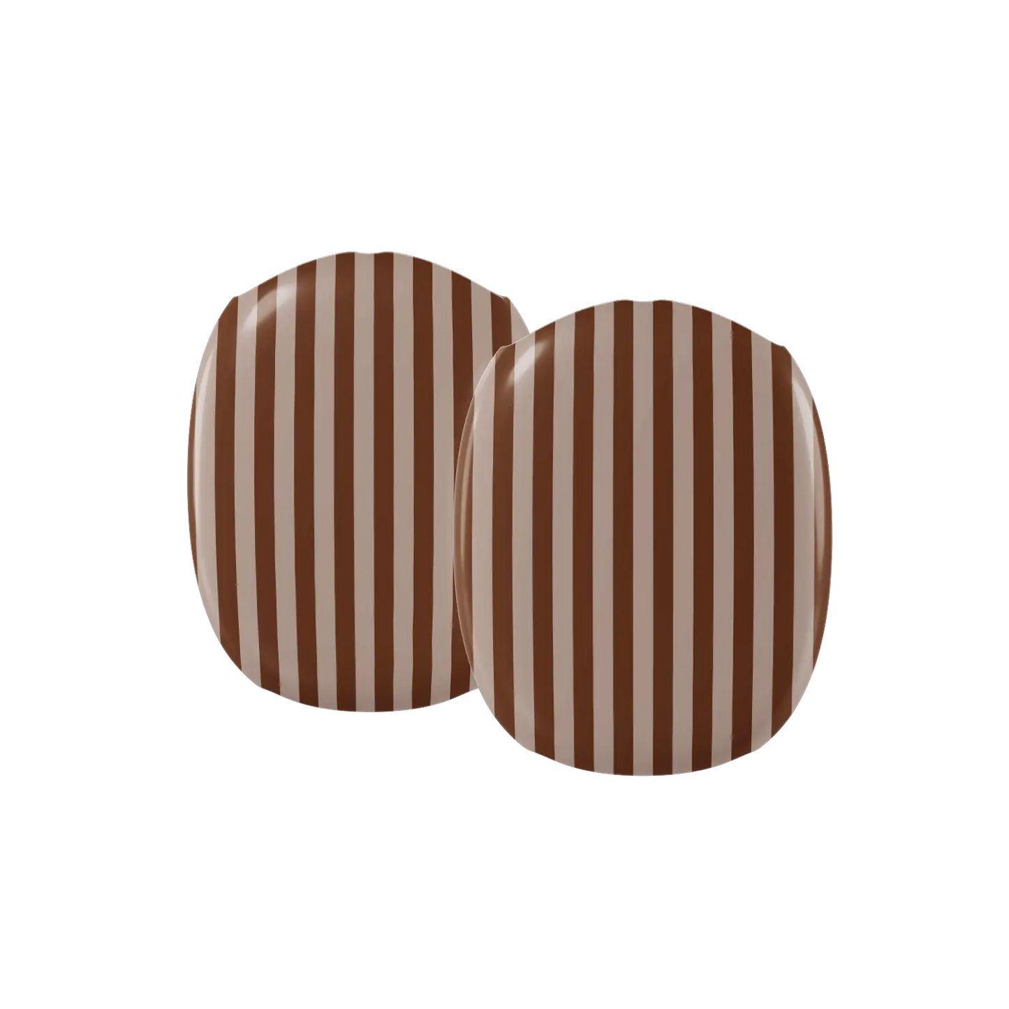Roastery | Brown Vertical Stripe AirPods Max Case