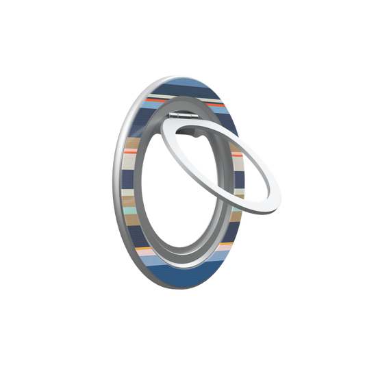 Regatta | Navy Nautical Multi-Stripe MagSafe Ring Stand