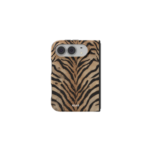 Fierce | Orange Tiger Print iPhone Case