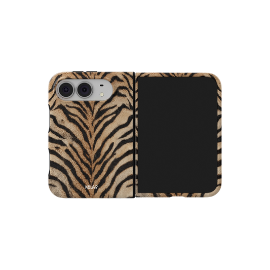Fierce | Orange Tiger Print iPhone Case