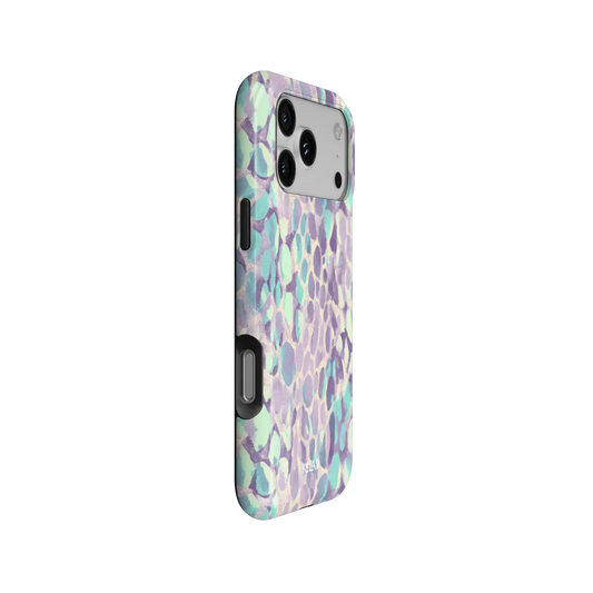 Wild Sugar | Lilac Leopard Print iPhone Case