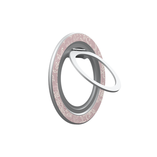 Powder Rose | Pink Lace MagSafe Ring Stand