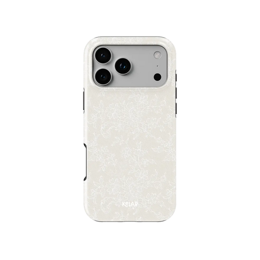 Bone China | Ivory Lace iPhone Case